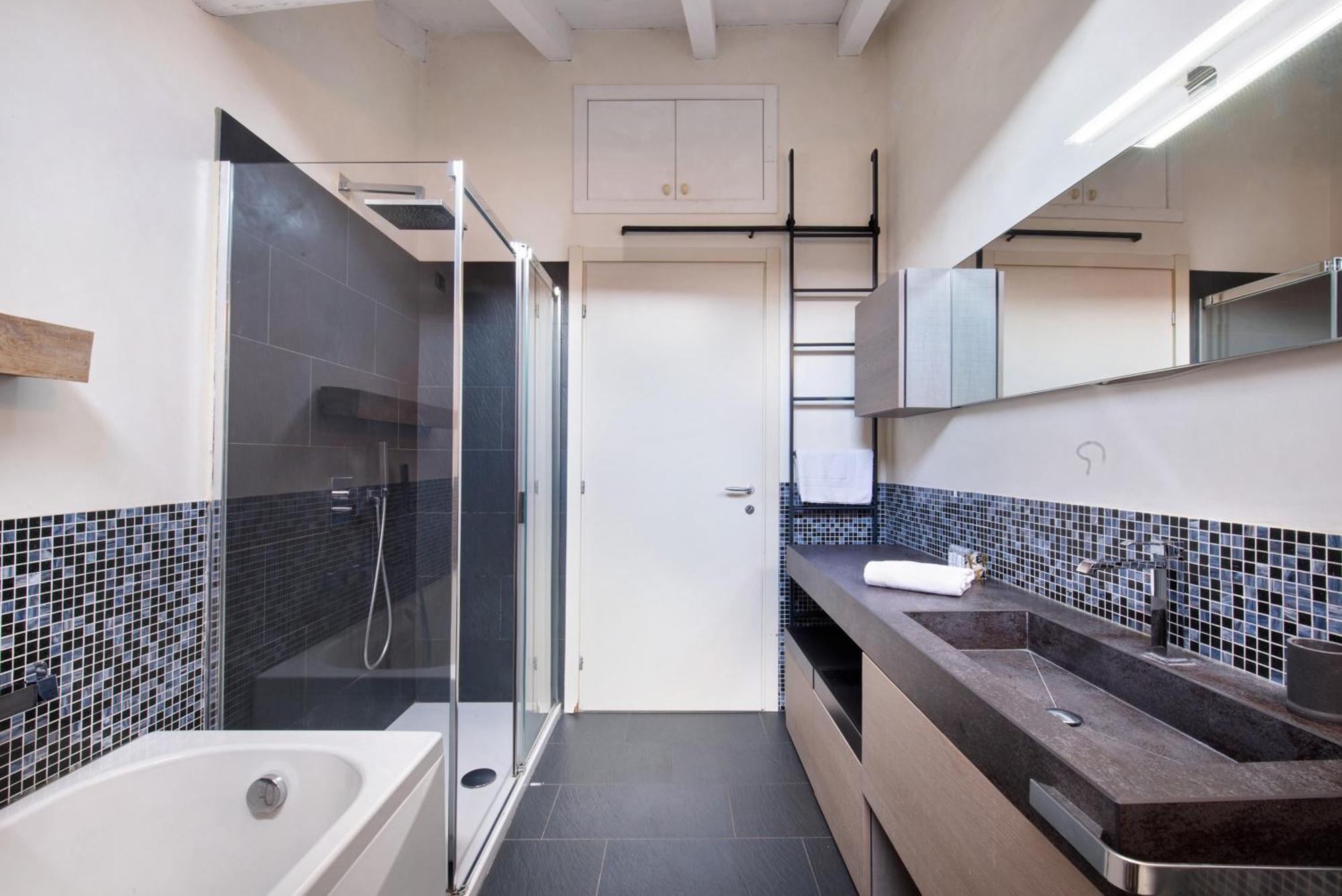 Penthouse In Citta Alta - Bergamo Apartment ภายนอก รูปภาพ